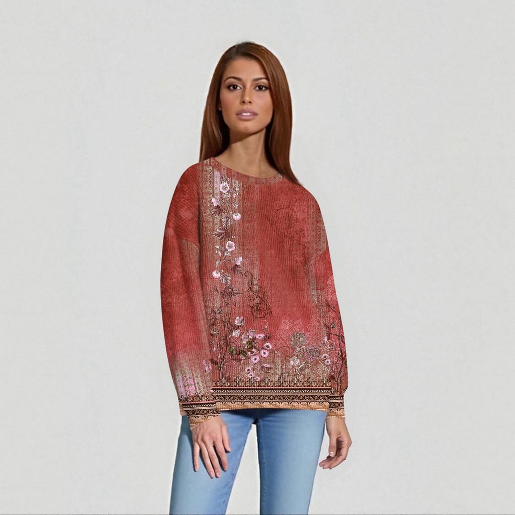 Женские повседневные топы на каждый день Вязаный свитер