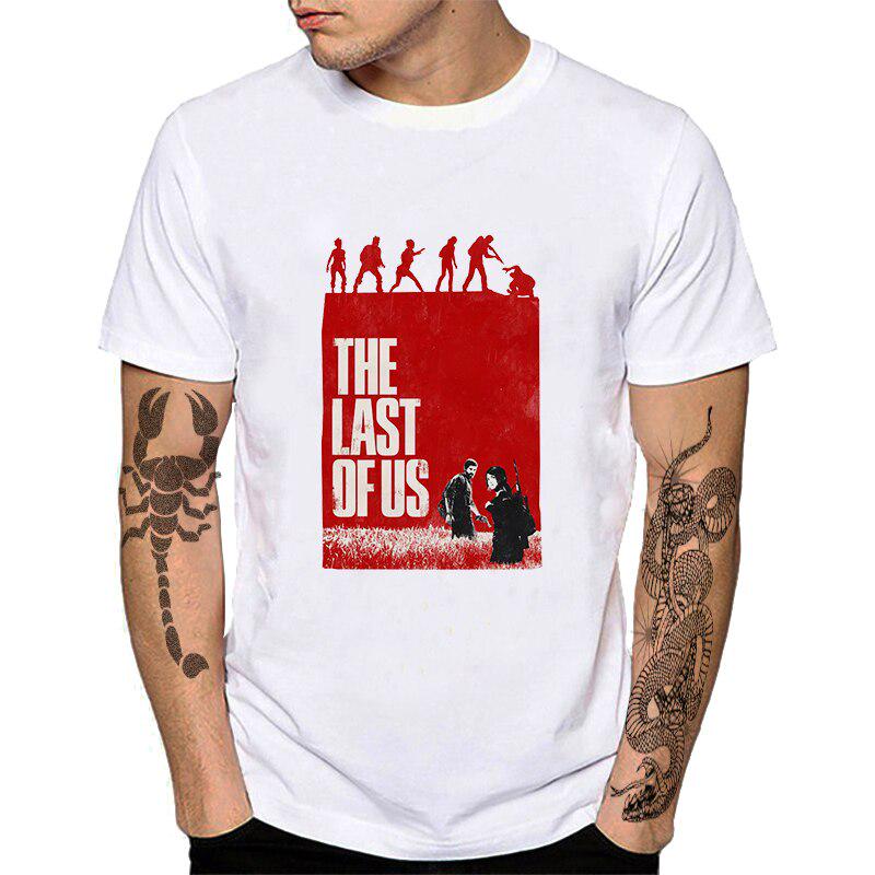 Футболка Last Of Us Part Ii Ellie S Tattoo Lou с принтом жирафа в стиле игры