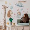 Cartoon Hedgehog Little Girl Bedroom Living Room Home Wall Background Beautification Decoration Wall Stickers