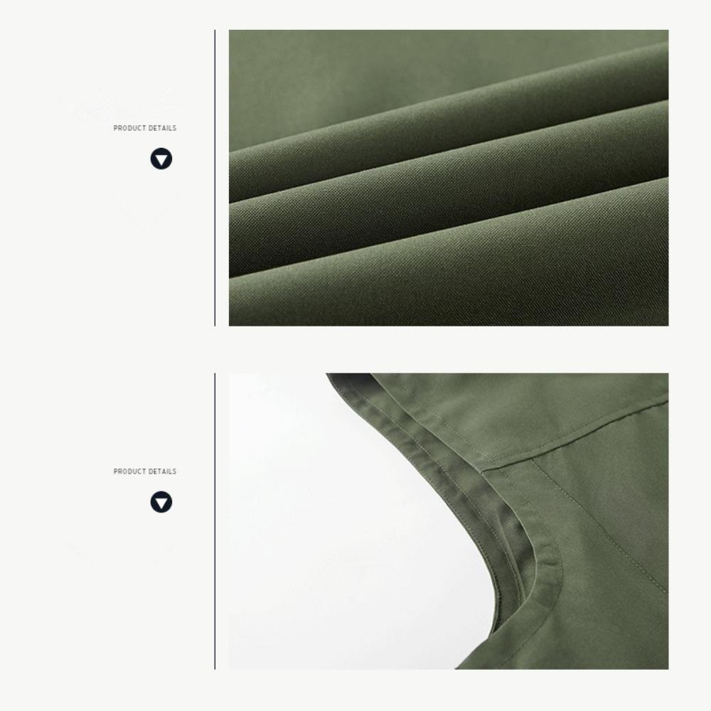 Летний мужской уличный дышащий жилет без рукавов Мужской повседневный жилет с несколькими карманами Мужской карго сафари рабочий жилет Большой размер 6XL