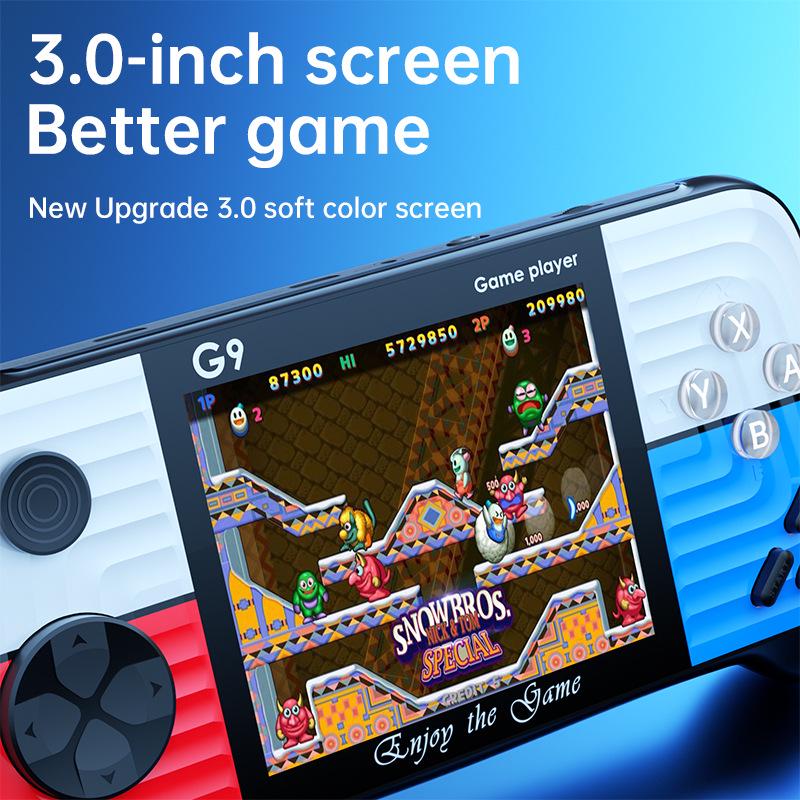 Игровая консоль Retro G9 Handheld с джойстиком 2022 года