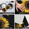 Коврик с кошкой в лунном свете для гостиной, спальни и декора комнаты. Подходит для подарков.