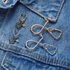 Модная брошь-стетоскоп из сплава – Креативный и изысканный дизайн