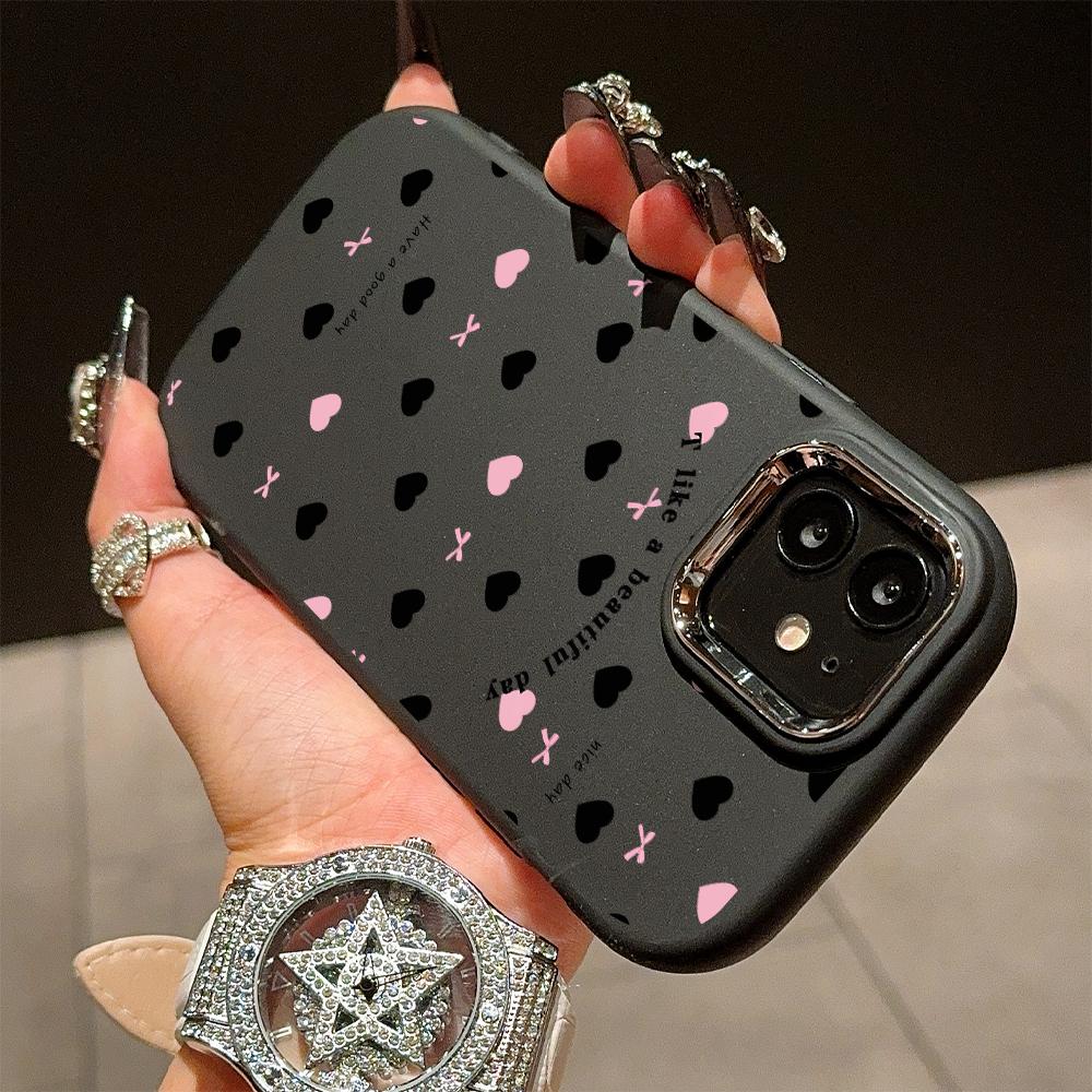 Solid Color Silver Edge Lens Soft Liquid Silicone Shockproof Phone Case for iPhone Samsung Huawei Honor Xiaomi Redmi OPPO Realme Vivo Infinix Tecno