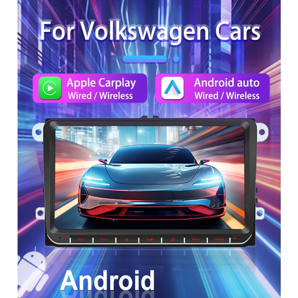 Car Radio Multimedia Player For Volkswagen/Golf/Polo/Tiguan/Passat/b7/b6/SEAT/Leon/Skoda/Octavia 2 Din Android Carplay GPS Autoradio 1+32GB