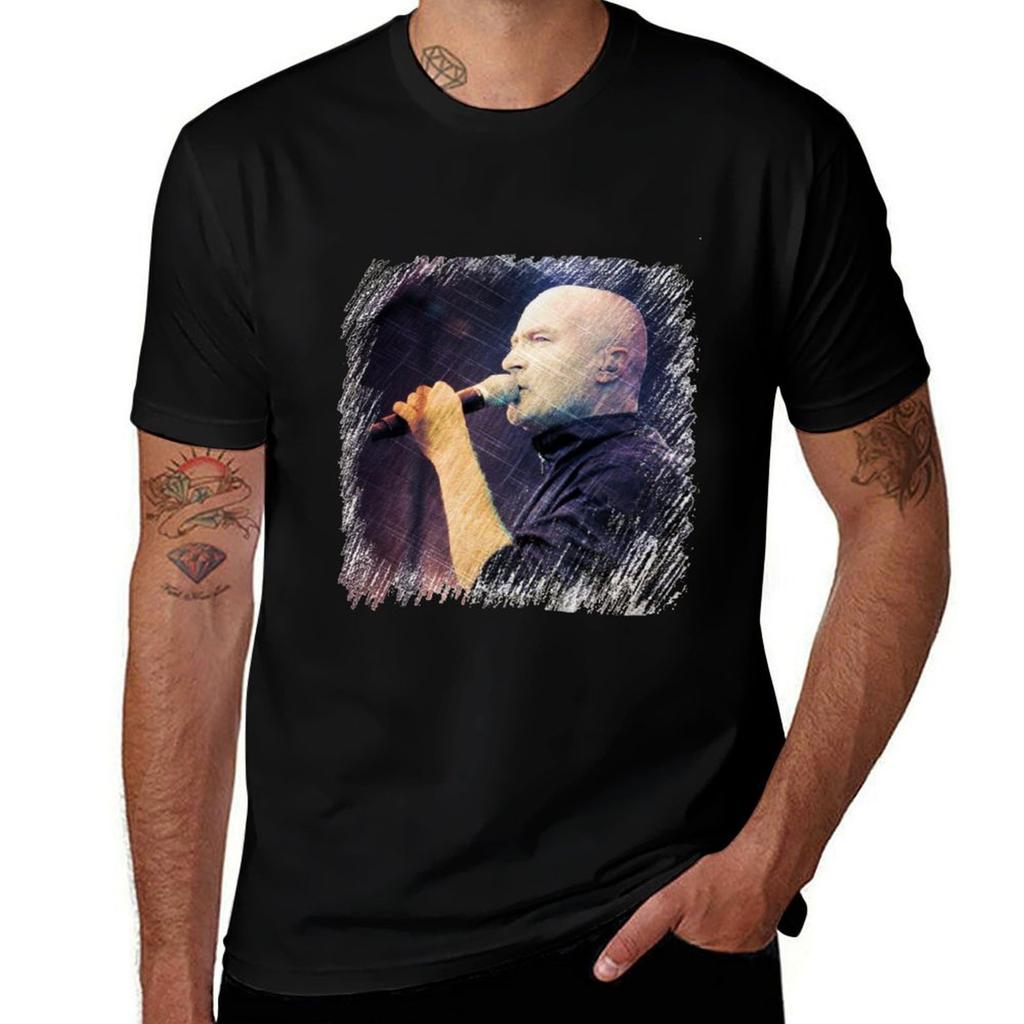Phil Collins Tshirt Lightweight Casual Summer Tshirt