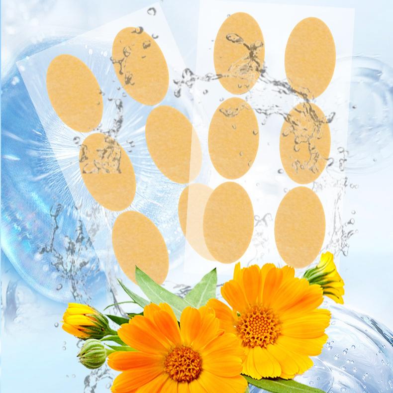 6/12/30/90 шт. травяных пластырей для глаз, холодных компрессов для глаз и увлажняющих пластырей для глаз