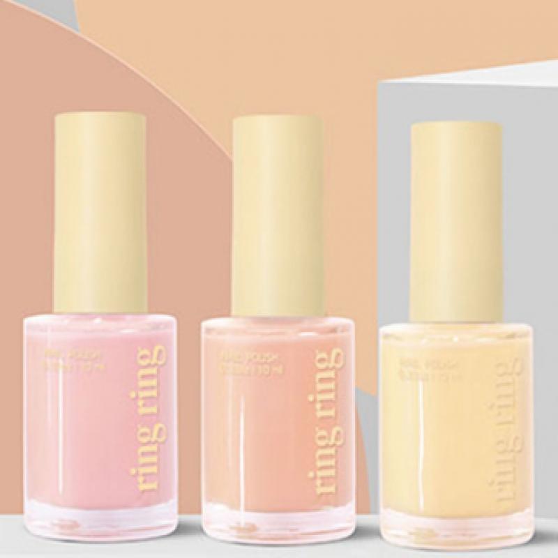 Daiso Ling Ling Pastel Nail 10ml Sky Blue