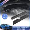 Для Skoda Kodiaq NS7 2018~2024 2024 Автомобильная крышка воздухозаборника под задним сиденьем Решетка кондиционера Вентиляция Выхлопные аксессуары