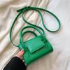 Women's Fashion Korean Sweet Sweet Sweet Sweet Color Shoulder Bag Messenger Ladies All-match Casual Mini Lipstick Square Bag