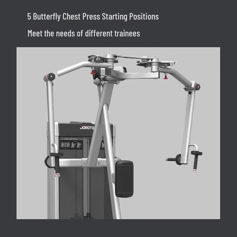 Joroto J-2031 Seated Butterfly Chest & Back Integrated Trainer