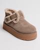 Uggs with Buckle Suny Liana 50900 36 Beige Suede Wool
