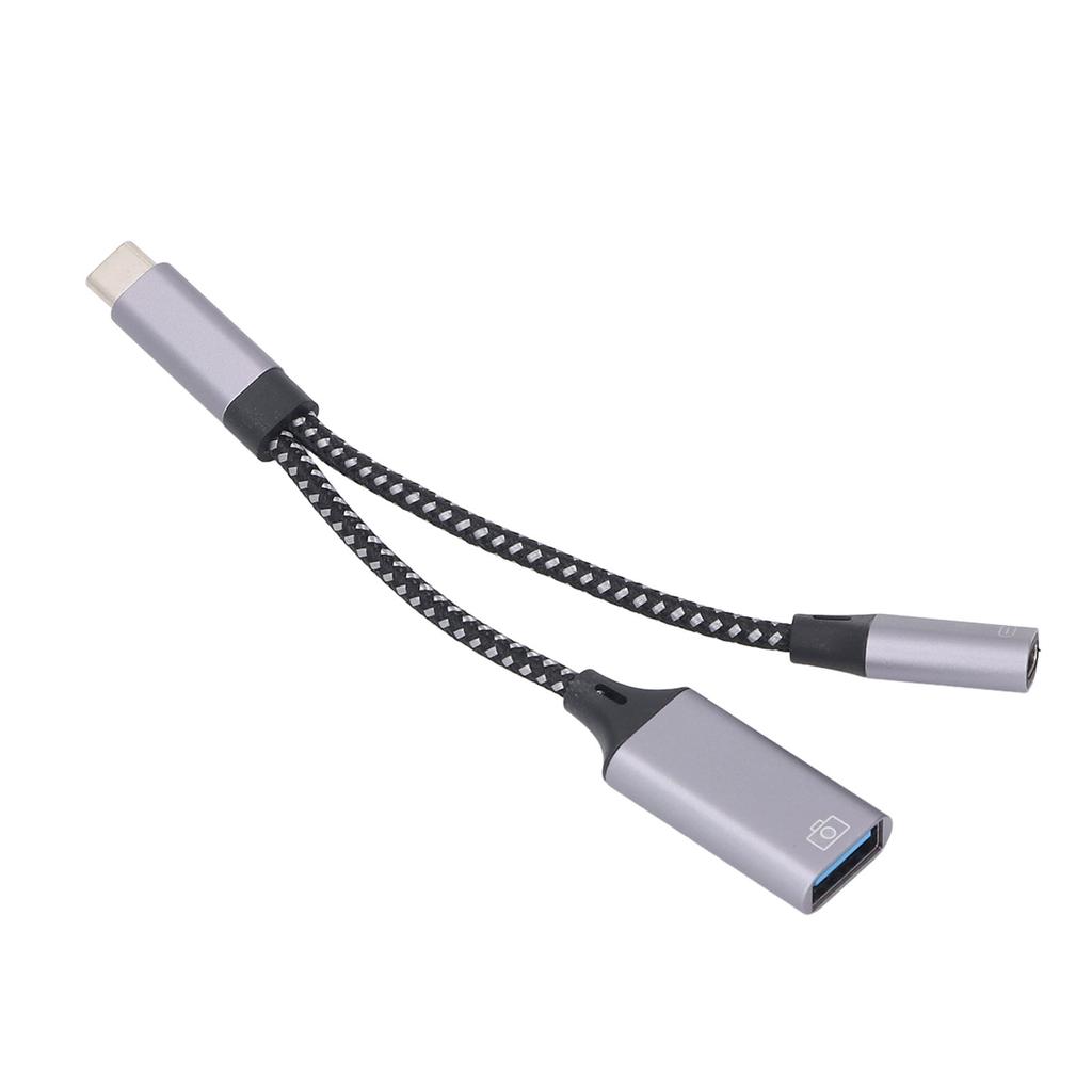 USB C to USB3.0 OTG Adapter Cable Fast Stable Transfer Aluminium Alloy Fast Charging for Computer Phone Tablet