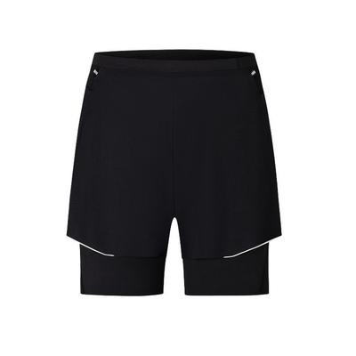 Мужские беговые шорты 2-в-1 Pl Rn Short, удобные, со средней посадкой, эластичные, цвет Глубокий черный LC3080300