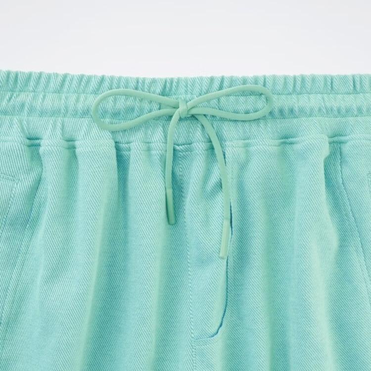 Reebok Шорты Beats, однотонные, на завязках, свободные, повседневные, шорты унисекс, зеленые 23RCS633UGB2