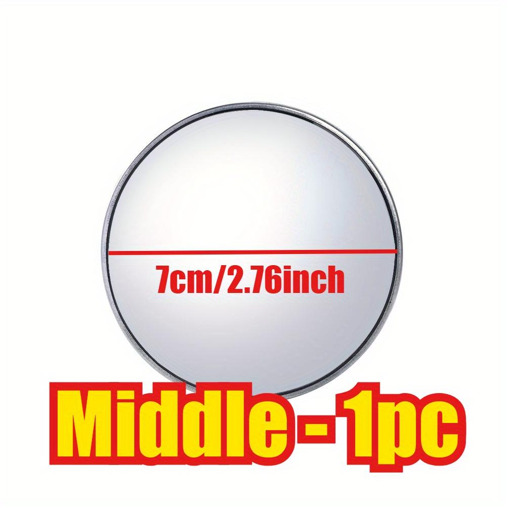 1pc Round Convex Blind Spot Mirror Wide Angle Waterproof Rear View Side Mirror For Car Truck Auto Accessories