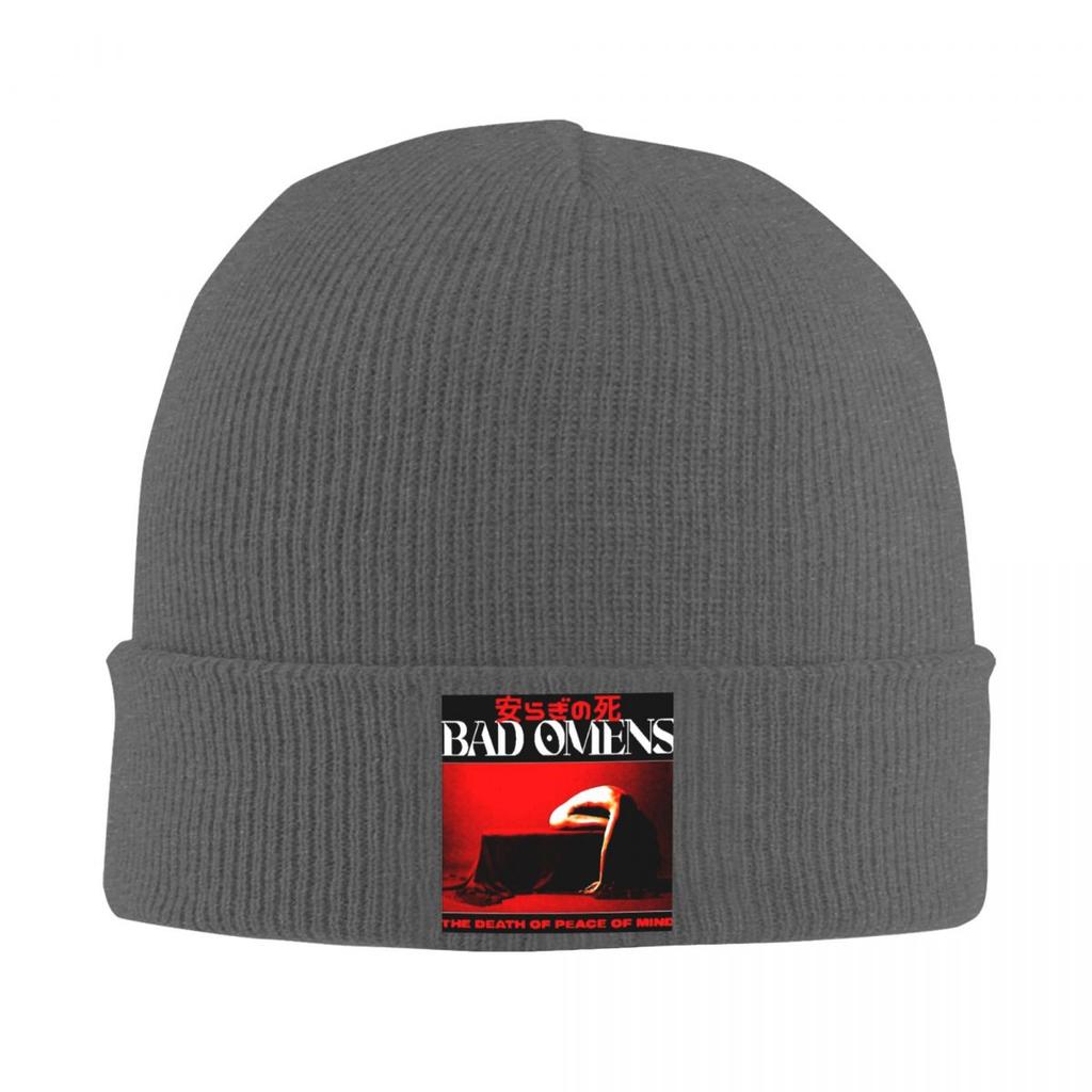 Bad OUnisexs Beanie Hats Goth Rock Music Bonnet Hats FeUnisex Unisex Hip Hop Outdoor Sport Knitting Hat Autumn Winter Head Wrap Caps