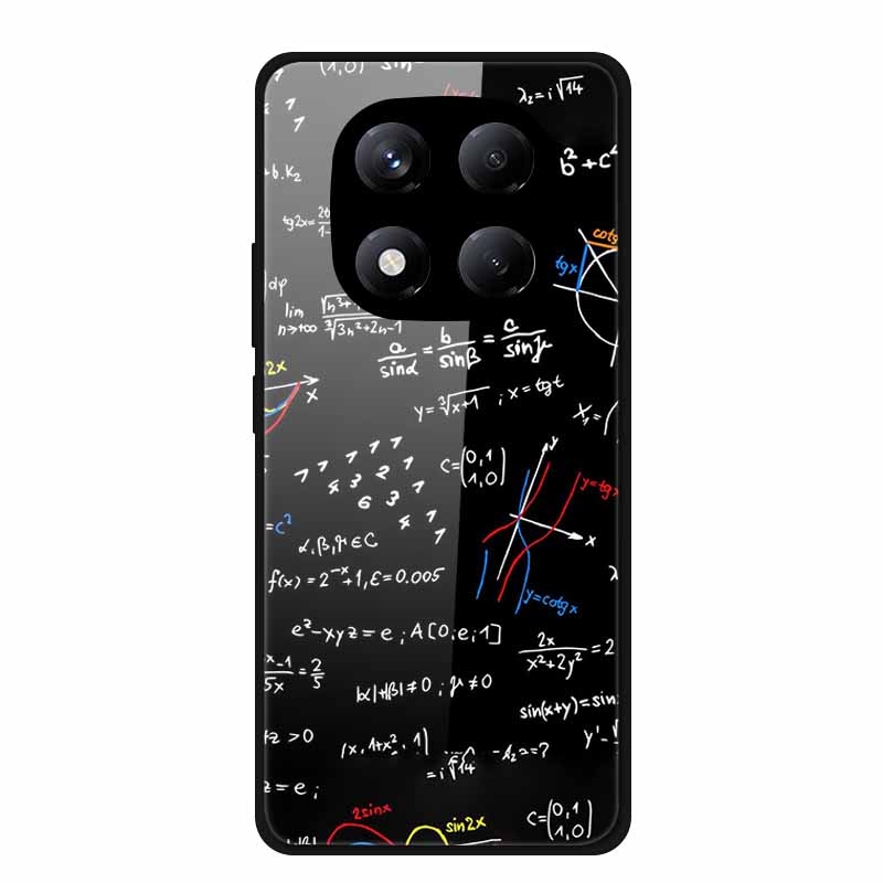 Чехол для Xiaomi Poco X7 Закаленное Стекло Жесткая Задняя Крышка из Поликарбоната для Чехлов Телефона Poco X7 5G Модные Оболочки Coques для PocoX7 X 7 2025