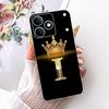 Чехол для OPPO Realme Note 80 2026 Новый Милый С буквами Корона Мягкий Силиконовый Чехол для Телефона Для Realme Note 80 4G Funda Note80 Задние Чехлы