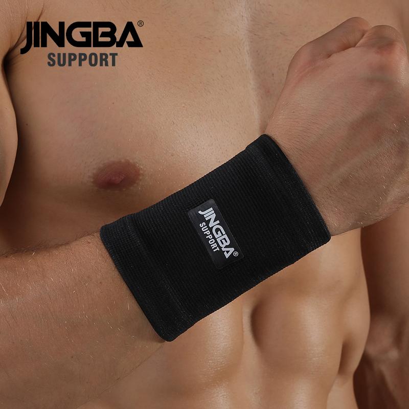 Jingba Поддержка 1 шт. Эластичный нейлоновый браслет-поддержка для запястья Фитнес-поддержка запястья Защитное снаряжение Браслет на запястье Мужской Теннис Бадминтон Бандаж