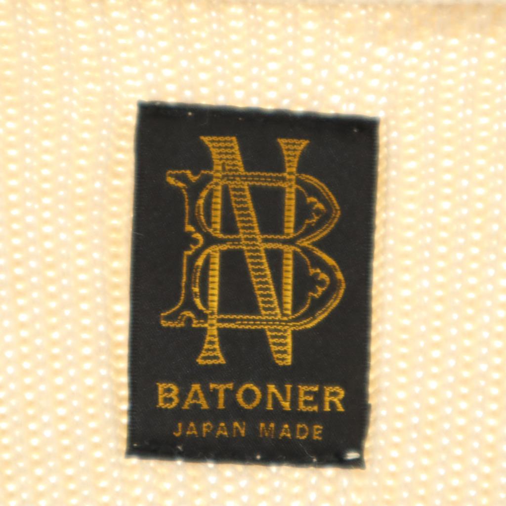 BATONER made in Japan Long sleeve long knit cardigan 1 beige Women Used