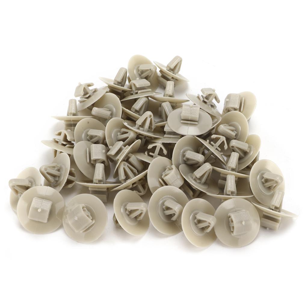 100pcs Side Door Moulding Trim Clips Exterior Fasteners Kit 500326896 Replacement for Vauxhall VivaroA 20012014