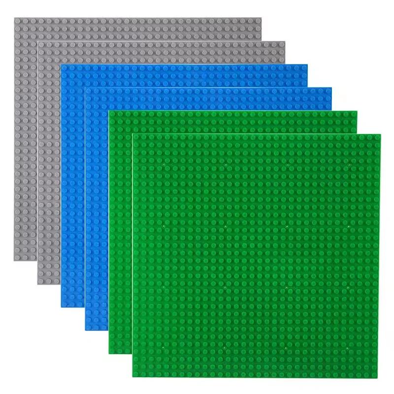 32x32 32x16 Классические Базовые Пластины Пластиковые Кирпичи Основы MOC DIY Город Строительные Блоки Фигурки Строительные Игрушки