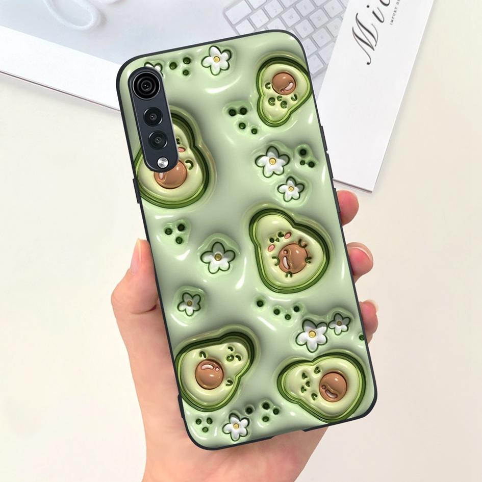 Для чехла LG Velvet Чехол для LG Velvet 5G LMG910EMW Ударопрочный Силиконовый Модный Расписной Мягкий Funda Для LGVelvet 5G UW LM-G900V Coque