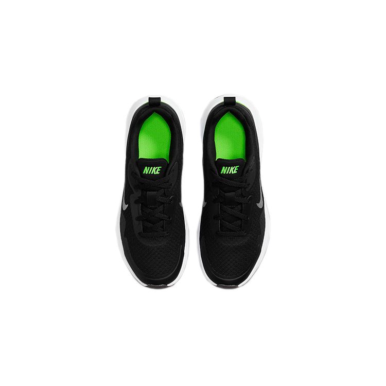 Nike Кроссовки Wearallday GS Black Green Strike для детей Chrome CJ3816-015
