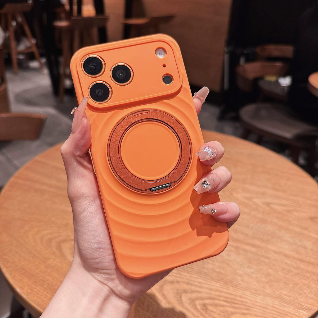 Применимо к iPhone11PROMAX чехол для мобильного телефона из силикона с эффектом ряби, Apple 11, вращающийся магнитный держатель, защитный чехол