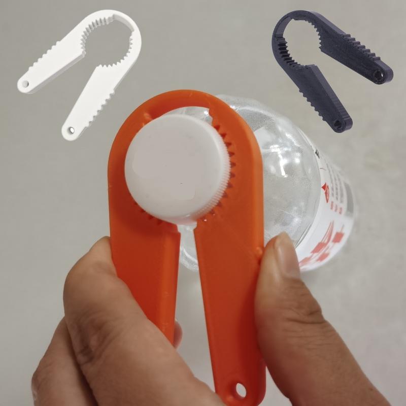 Gear Design Ergonomic Universal Bottle Opener Plastic Cap Lifter For Beverage Bottle