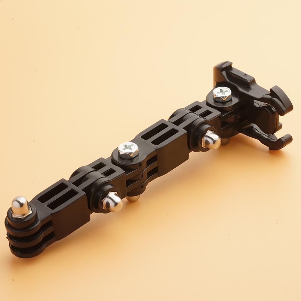 1 шт. для GOPRO Крепление на мотоциклетный шлем Изогнутая дуга Для экшн-камеры XiaoYi 4K Аксессуары для GOPRO Hero 8 7 6 5 4 3 SJCAM sj4000