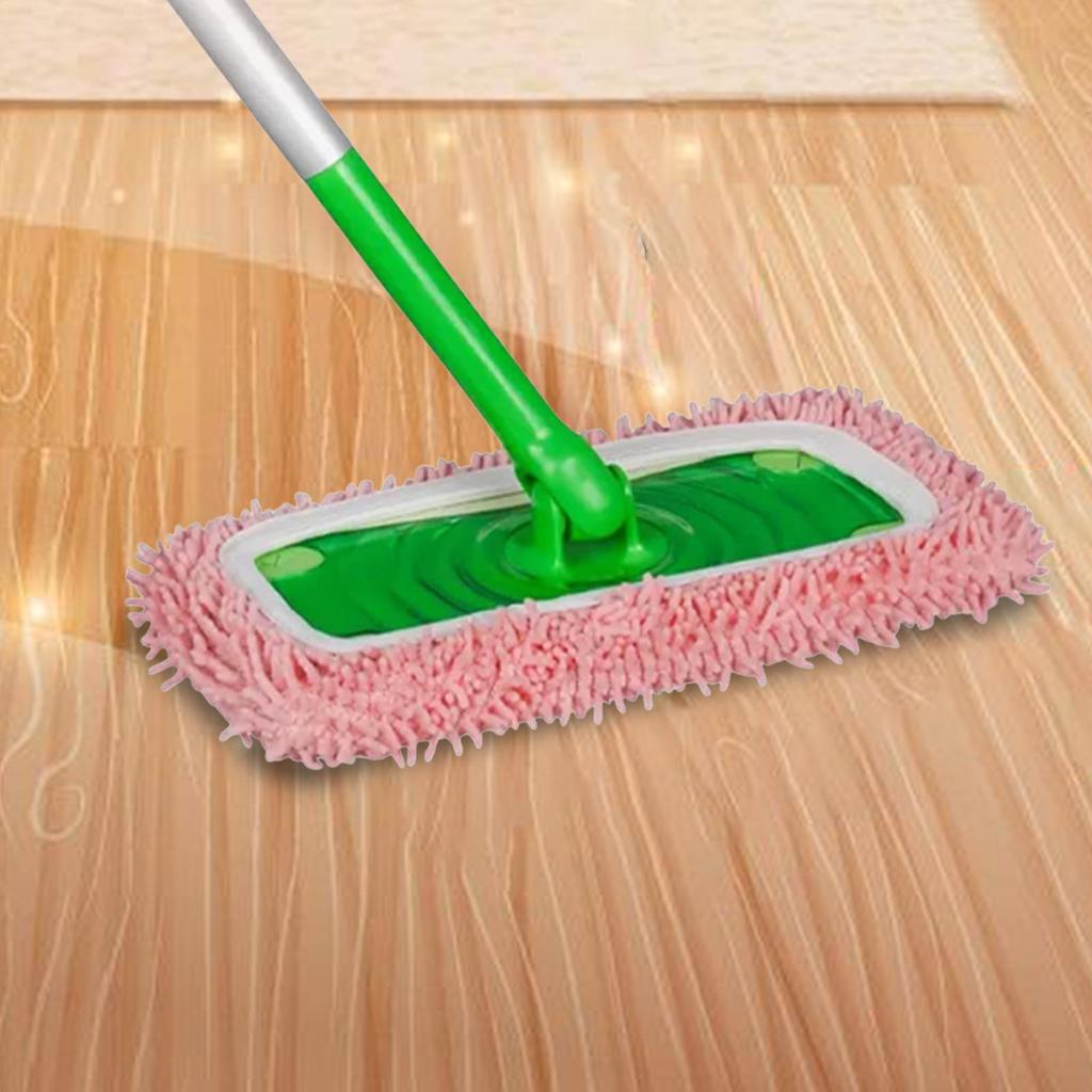 Mop Pads Washable Mopping Cloths Refills Covers for Wet Dry Sweeping Household Tile Laminate Hardwood Floor Cleaning Home
