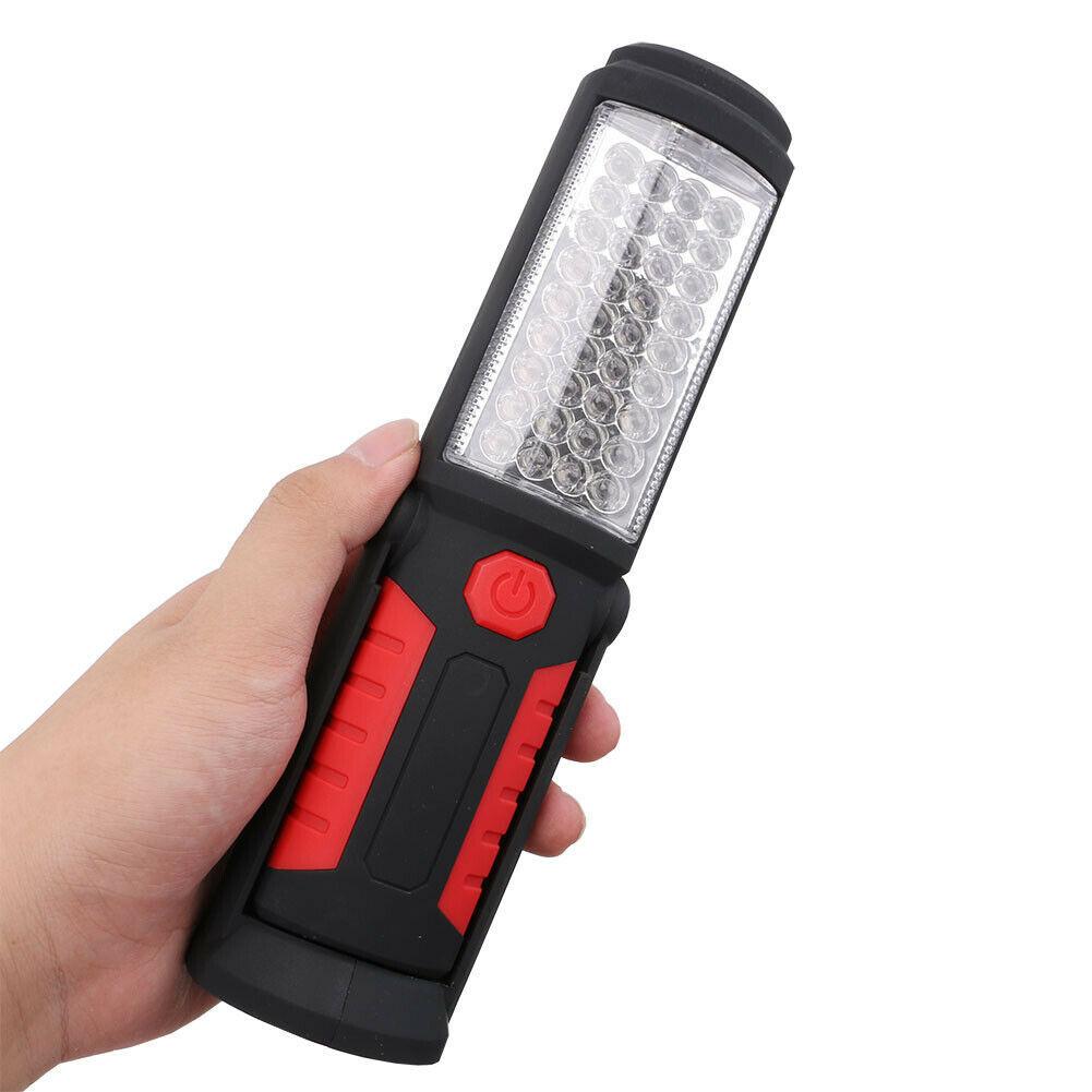 LED Work Light with Magnet Rechargeable Torch Workshop Lamp Portable Camping Lamp for Car Repair, Workshop, Garage, Camping, Emergency Lighting