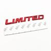 3D Metal Letters Logo Limited Emblem Car Fender Badge Rear Trunk Sticker for Toyota Highlander Jeep Limited Sticker Accessories AKZ1