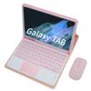 Кожаный чехол-клавиатура для планшета Samsung S9 A9+ с Bluetooth-тач-клавиатурой и мышью