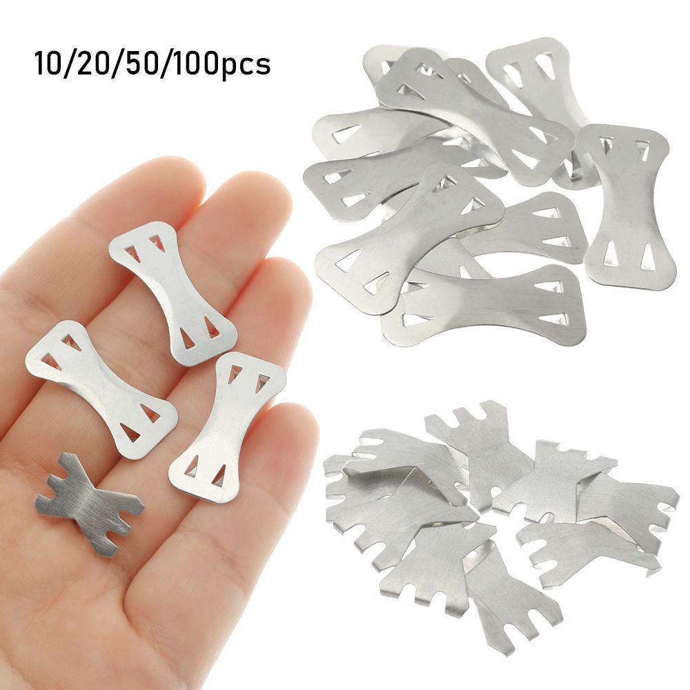 Elastic Bandage Buckle Sports Fasten Buckles Clip Replacement Metal Clips Fixation Clamps Hooks
