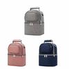 Double Layer Breastmilk Cooler Bag Insulation Material Baby Food Backpack Mommy Bag  Breastfeeding