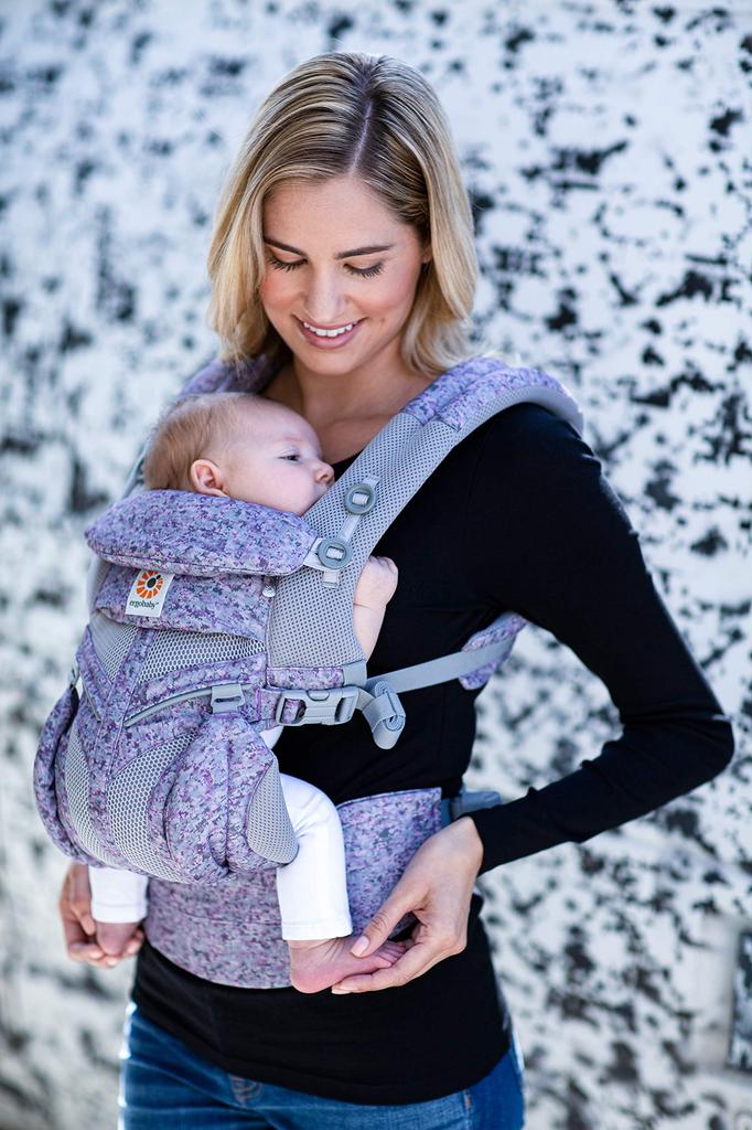Ergobaby ERGO Baby Ergobaby Mesh Baby Carrier for Back Carrying and Forward Carrying Genuine Product Baby Carrier Fits Growth Omni 360 Cool Digital