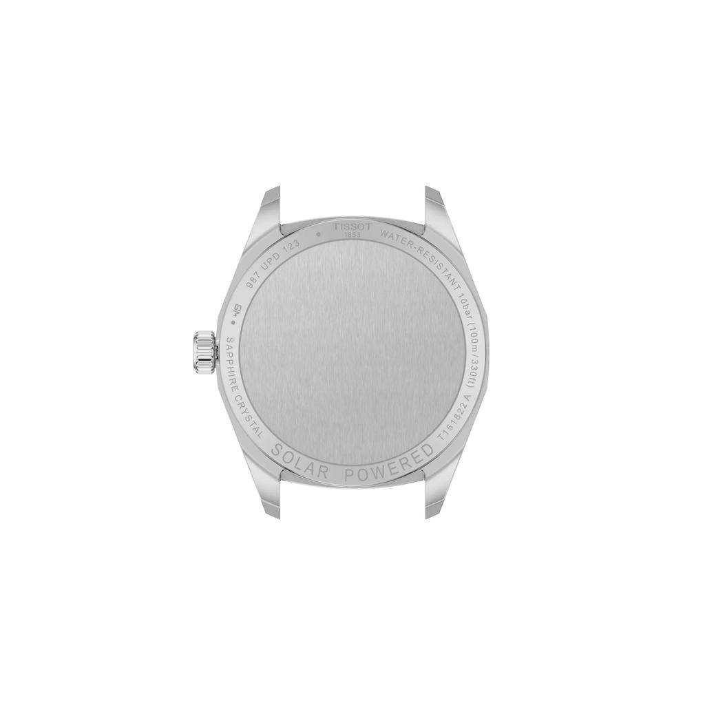 Tissot Мужские модные часы из нержавеющей стали с серебристым циферблатом T151.822.11.031.00