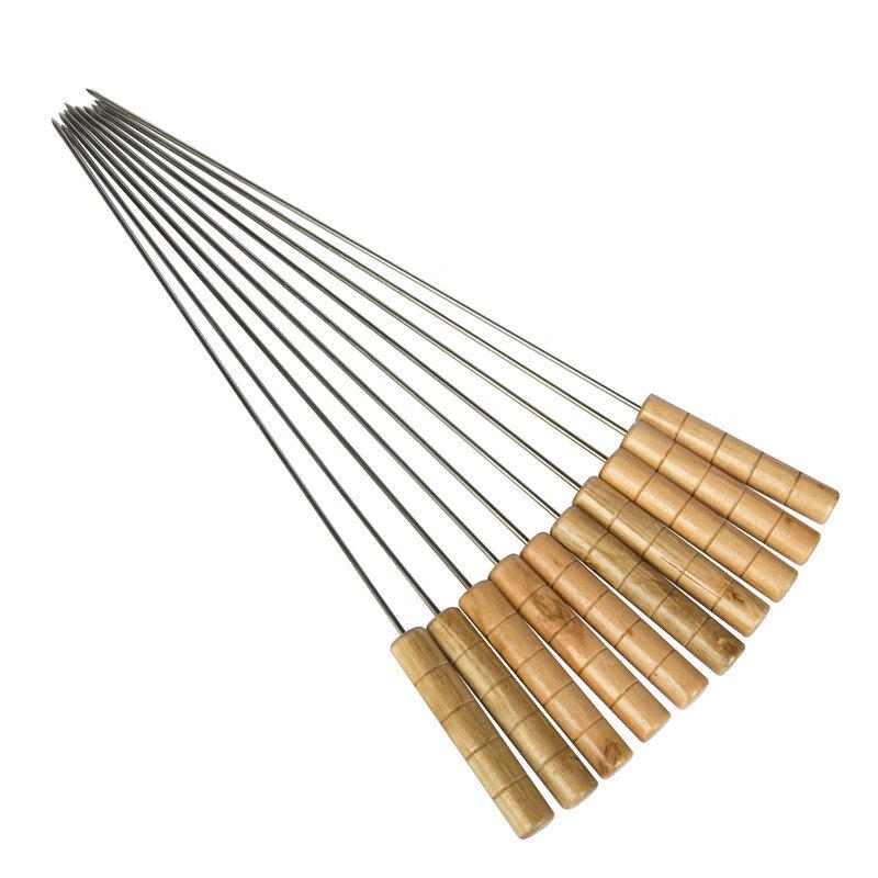 Baohe Stainless Steel BBQ Skewers with Handles