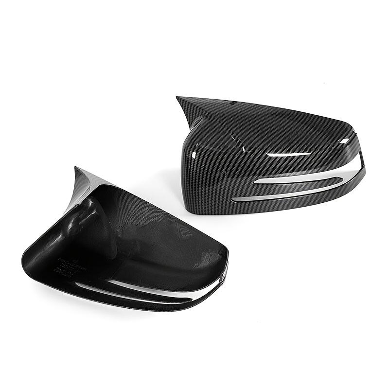 2 шт. Подходит для Mercedes-Benz W176 W246 W212 W204 C117 X204 A B C E S CLA GLA GLK Уровень Декоративная накладка на боковое зеркало заднего вида