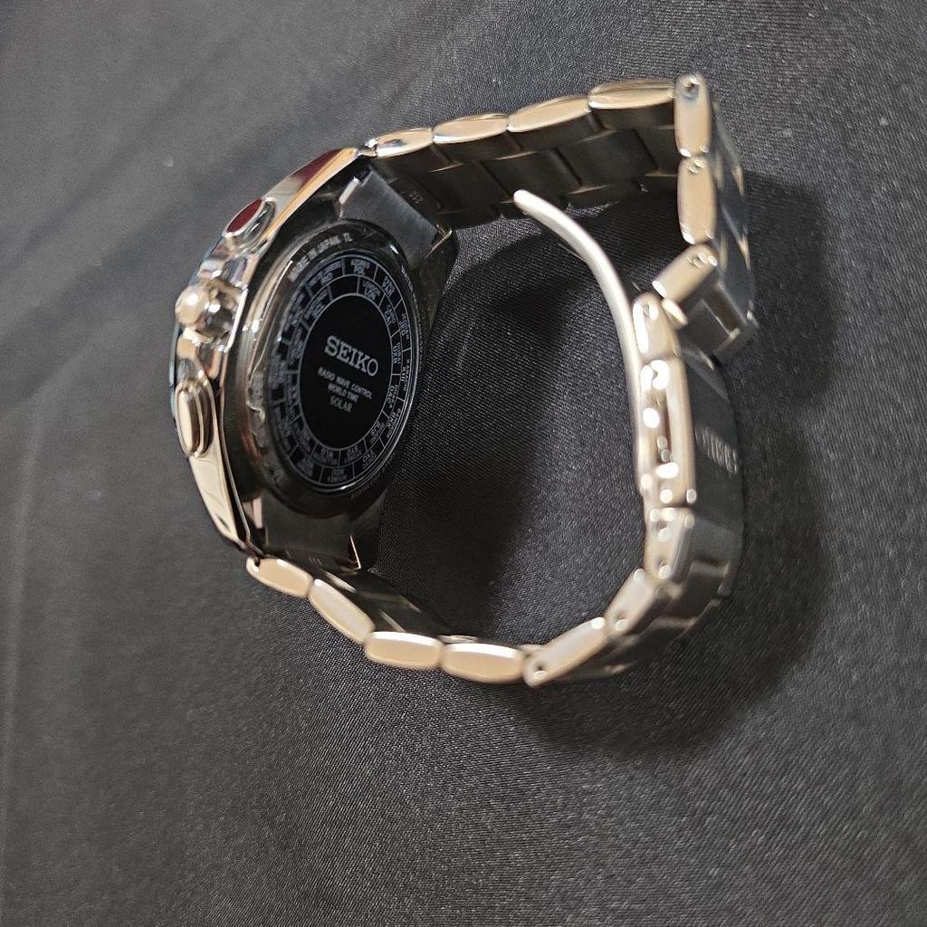 [USED] SEIKO Brightz solar radio-controlled watch