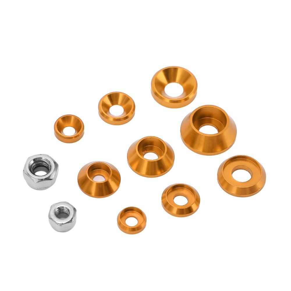 1/10 1/8 Scale RC Cars Screw Kit M2.5/M3/M4 Round Head Gasket Durable Cup Head Screw For RC Hobby