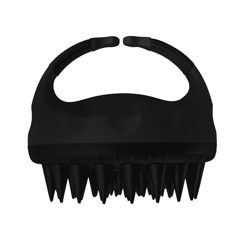Массажер для кожи головы Шампунь Щетка для мытья волос Щетка для кожи головы Мягкий силиконовый массажер для кожи головы Расческа для волос Для удаления перхоти Щетка для шампуня