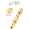 Eastar ERS-31M ??Soprano Recorder, Maple, C Key, Elementary School Grade, with Case and Care Kit, Suitable for Beginners (German Style)