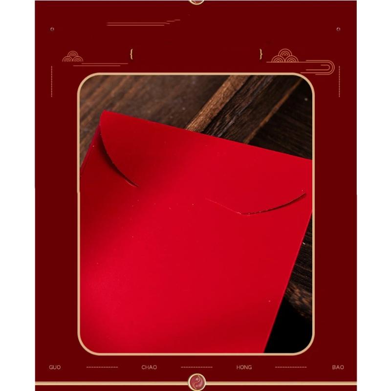 Набор из 6 штук 2026 год Лошади Китайский год Счастливые денежные конверты, Мультяшный красный конверт для Праздника Весны