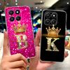 Чехол для Honor X7D 2025 Чехол LGN-LX1 Роскошные Буквы Короны Мягкий Силикон Тонкий ТПУ Чехол для Телефона Для HonorX7d X 7D Play 10T 5G Funda