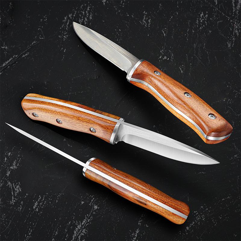 Нержавеющая сталь, кухонный нож для нарезки костей, нож для рыбалки, кемпинга, барбекю, нож для мяса, овощерезка