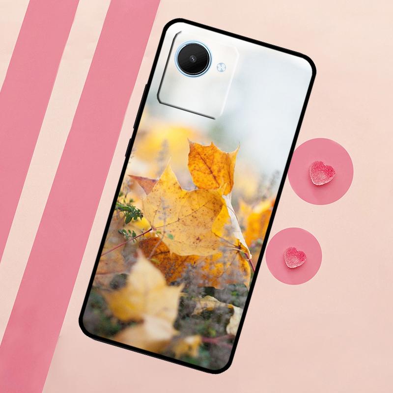 Осенние листья Для Realme C71 C55 C53 C67 C75 C61 C33 C63 C51 C65 10 11 12 13 14 15 Pro Plus GT7 Pro Чехол